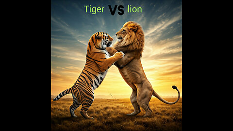 Tiger vs lion