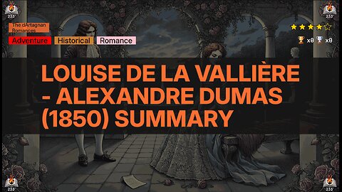 Louise de la Vallière - Alexandre Dumas (1850) Summary (The d'Artagnan Romances - 5)