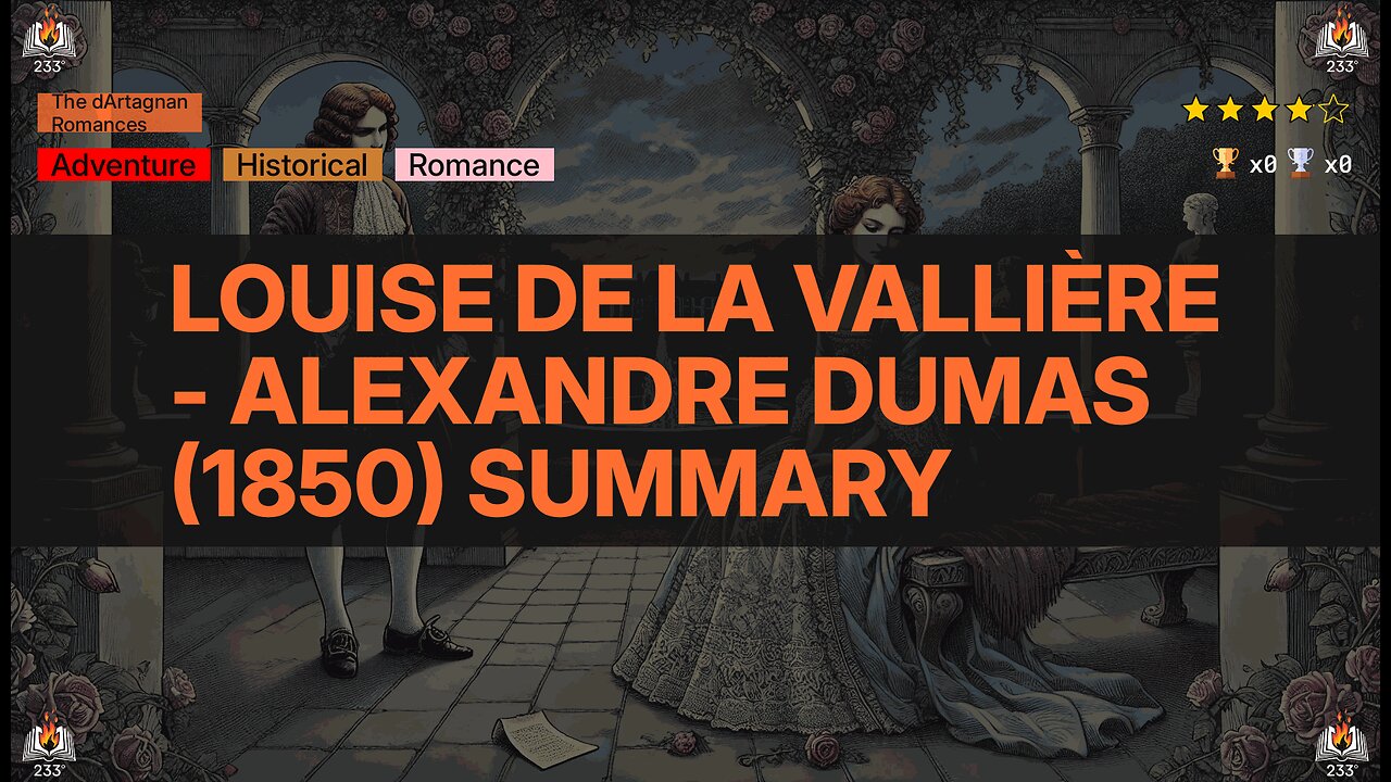 Louise de la Vallière - Alexandre Dumas (1850) Summary (The d'Artagnan Romances - 5)