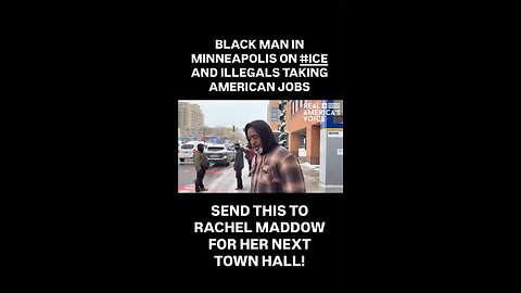 ILLEGAL ALIENS TAKING BLACK JOBS. TRUMP WAS RIGHT