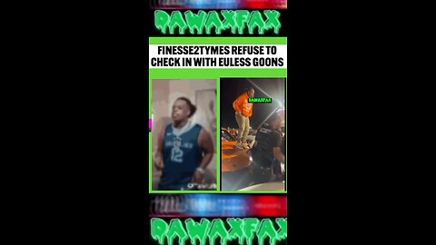 Street Tension! #FortWorth Goon Presses #Finesse2Tymes To “Check In” But He Claps