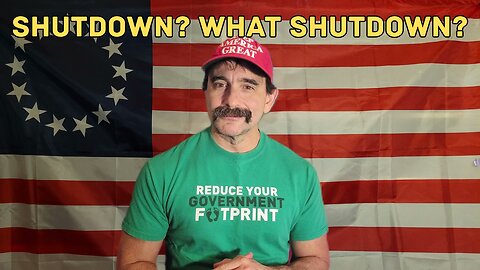Dems are afraid we'll cut the Government while no one is looking....