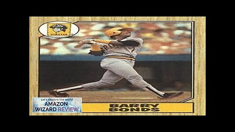 1987 Topps Baseball #320 Barry Bonds Rookie Card Review