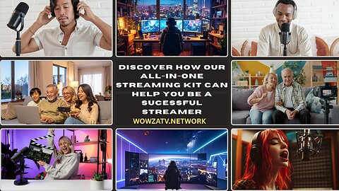 Stream Like a Pro! – Elevate Your Content with our All In 1 Streaming Kit for only $299.99