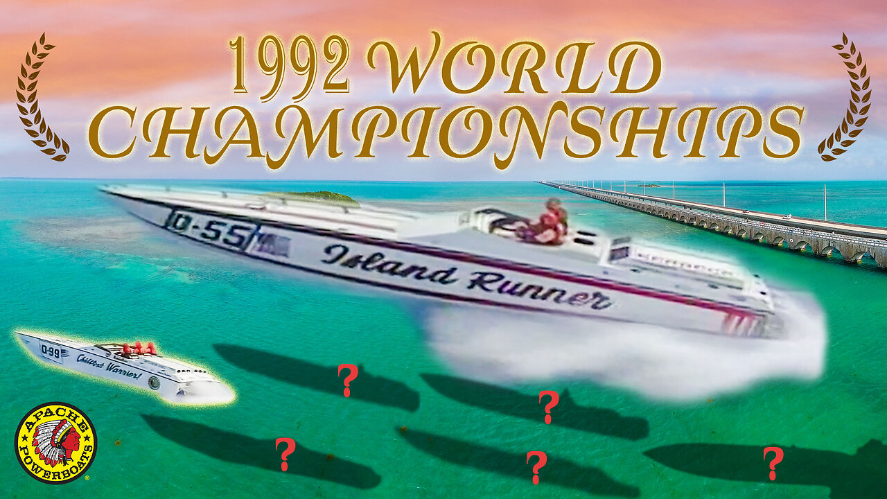 Apache 41' Island Runner - 1992 Budweiser Key West World Championships (Race Clip)