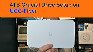 4TB Crucial Drive Setup on UCG-Fiber