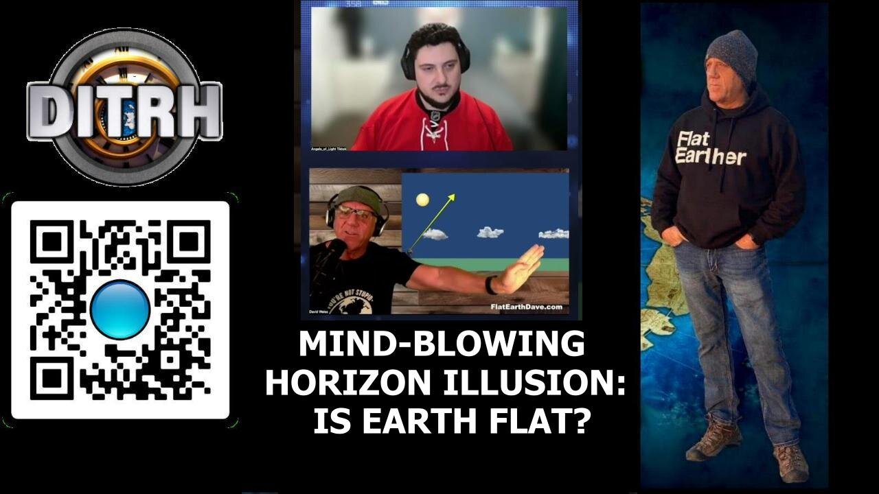 [Jul 23, 2025] Mind-Blowing Horizon Illusion: Is Earth Flat? #shorts - Hijacking Perspective w/ Angels of Light [DITRH]