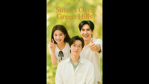 Sunset Over Green Hills