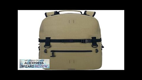 100% Waterproof Submersible Backpack Laptop Bag Airtight Zippers Travel Outdoors Review