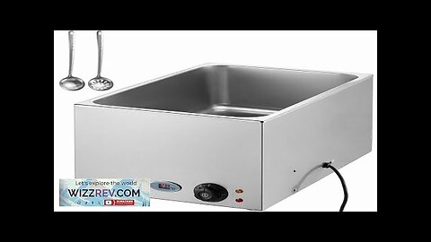 VEVOR Commercial Electric Food Warmer Countertop Buffet 19Qt 1200W Bain Marie Review