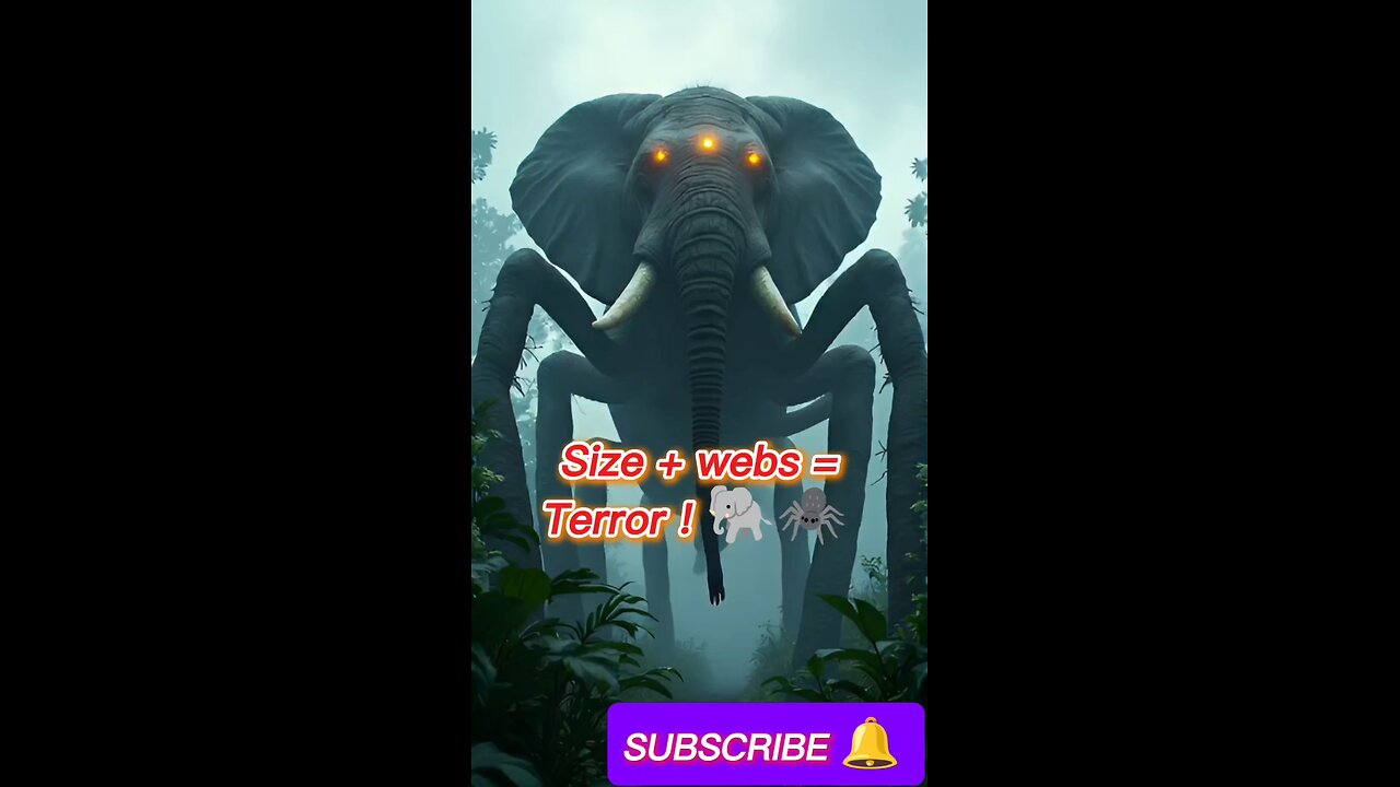 Most Insane Hybrid: The Elephant Spider!