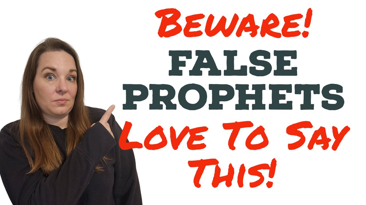 Christian Warning: Beware of False Prophets!