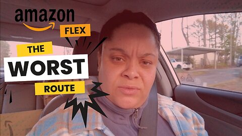 Surviving the Worst Amazon Flex Route Ever - I can't believe how many MILES I Drove!