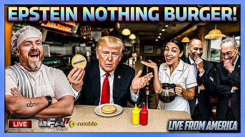 EPSTEIN NOTHING BURGER! | LIVE FROM AMERICA 11.13.25 11AM