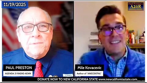 Paul Preston Interview 11/19/2025 - Mile Kovacevic author of "ANECDOTAL" book