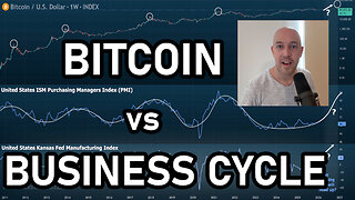 🔵 Bitcoin vs Business Cycle (ISM's PMI) Explains Why No Blow-off Top, No Euphoria and No Altseason