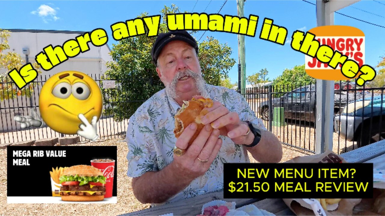 Hungry Jack’s Mega Rib Value Meal Review 🍔 – Is There Any Umami in There?