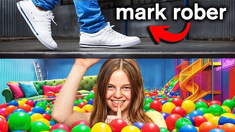 I Built a Secret Room In a Ball Pit ft/ Mark Rober!