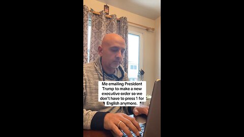Emailing president Trump