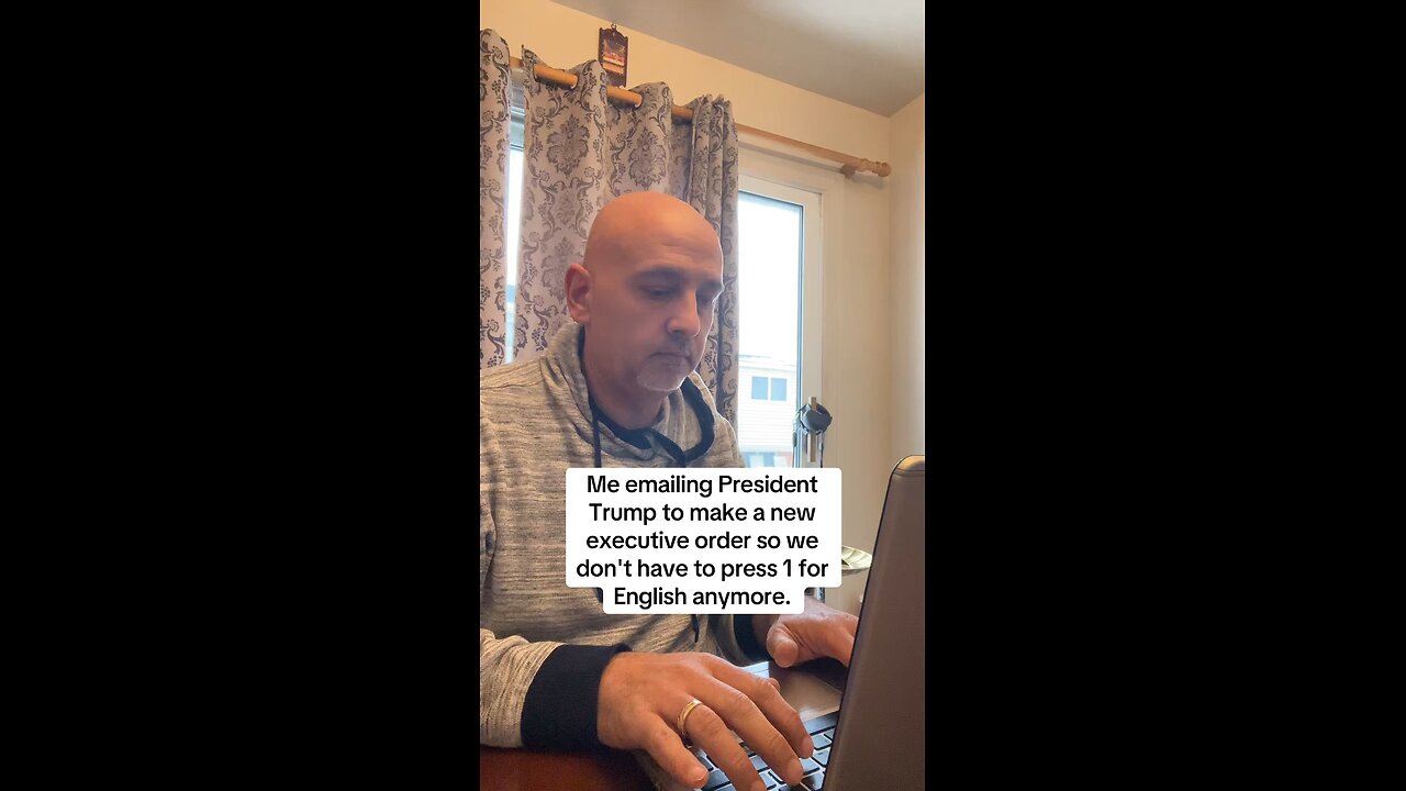 Emailing president Trump