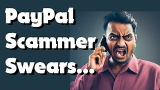 Paypal Scammer Starts Swearing After Anydesk Fiasco