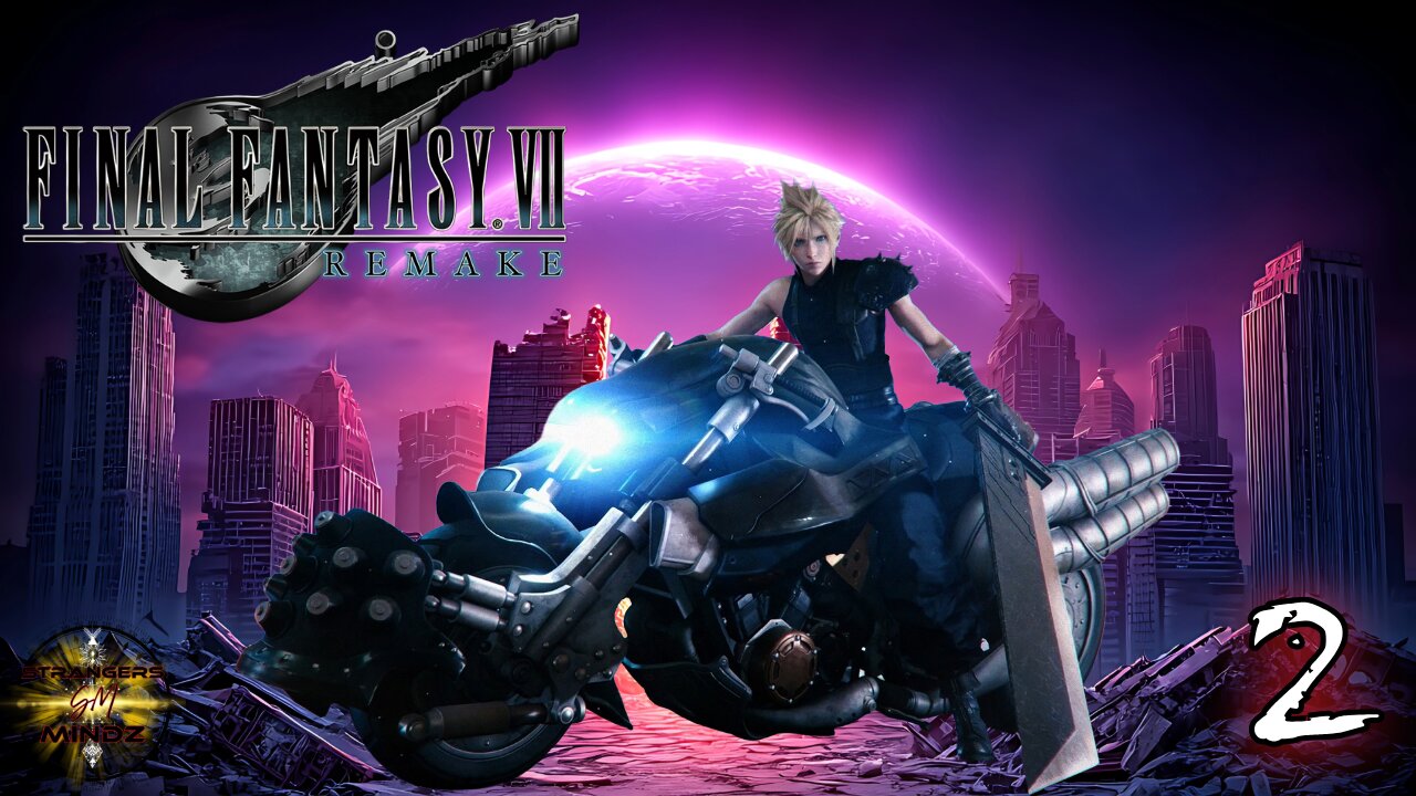FINAL FANTASY VII Gameplay EP 2 - I AM Cloud Strife! (FULL GAME)