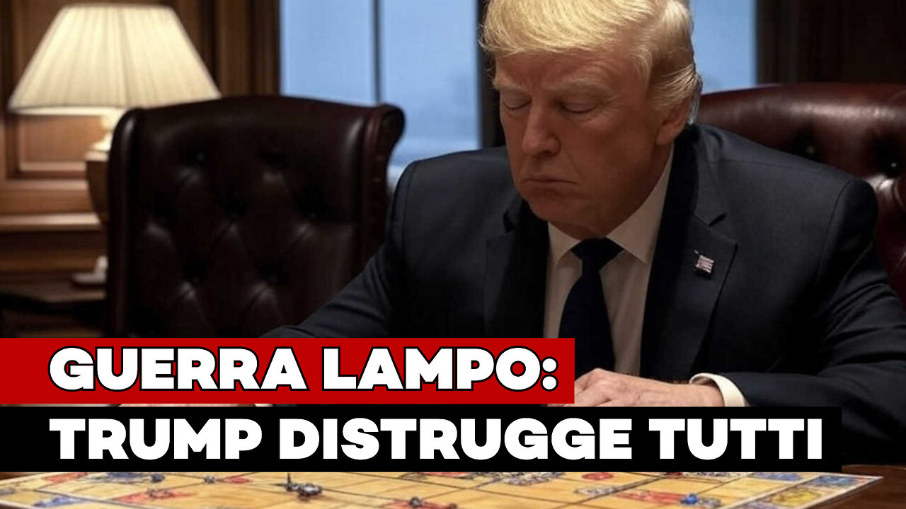 GUERRA LAMPO: TRUMP DISTRUGGE TUTTI dall'Europa al Medio Oriente - nontg 27/01/25