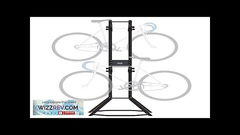 VEVOR 4 Bike Storage Rack Free Standing Gravity Wall Vertical Bike Rack Review