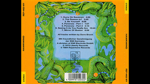 1970 - Hawkwind - Hawkwind [FULL ALBUM]