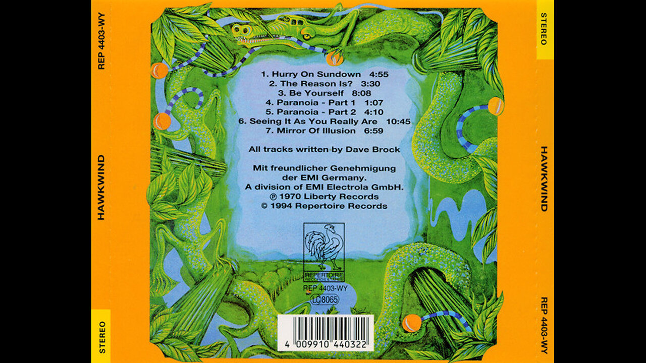 1970 - Hawkwind - Hawkwind [FULL ALBUM]