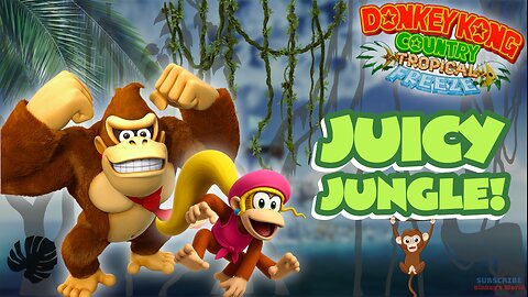 Tropical Freeze: World 5 Juicy Jungle - 100% Complete 2 Player Walkthrough (No Commentary). 4K