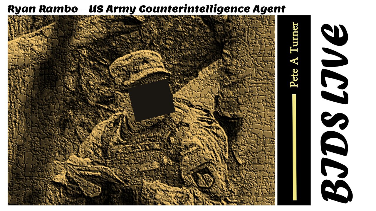 Ryan Rambo – US Army Counterintelligence Agent