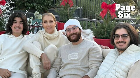 Celine Dion honors late husband René Angélil by sharing rare photo with 3 sons