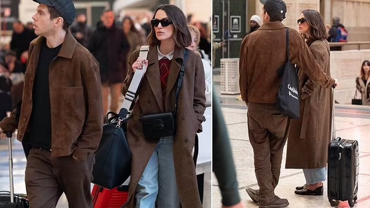 Keira Knightley Chooses Train Over Jet After Milan Fashion Week