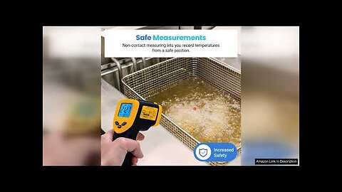 Etekcity Infrared Thermometer Laser Temperature Gun 774, Digital IR Meat Thermometer for Review