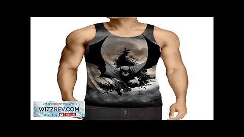 Batman The Dark Knight Ready To Save Full Print Tank Top Review