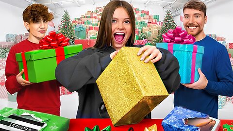 Funny Vlogs 100 YouTubers Surprise My Daughter With Gifts?