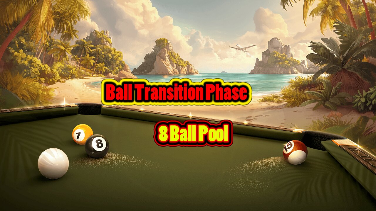 🎱 Ball Transition Phase – Clean Pool Style 8 Ball Pool