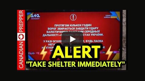 Alert: Russian Red Warning On Tvs, Ukraine Blows Oil Pipeline! 24 Hrs To Chaos, Society Imploding!