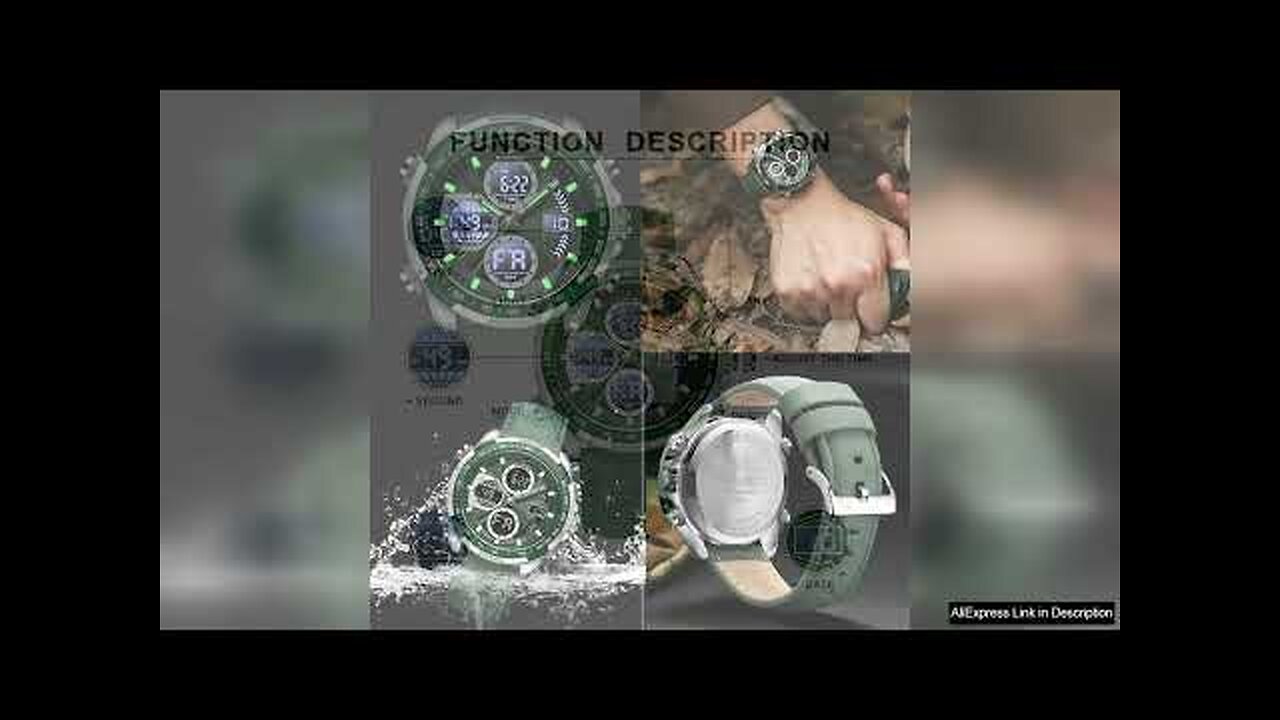 NAVIFORCE Fashion Military Watches for Men Luxury Original Sports Chronograph Watch Review