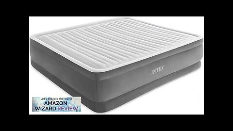 Intex Comfort Dura-Beam Airbed Internal Electric Pump Bed Height Elevated (2020 Model) Review