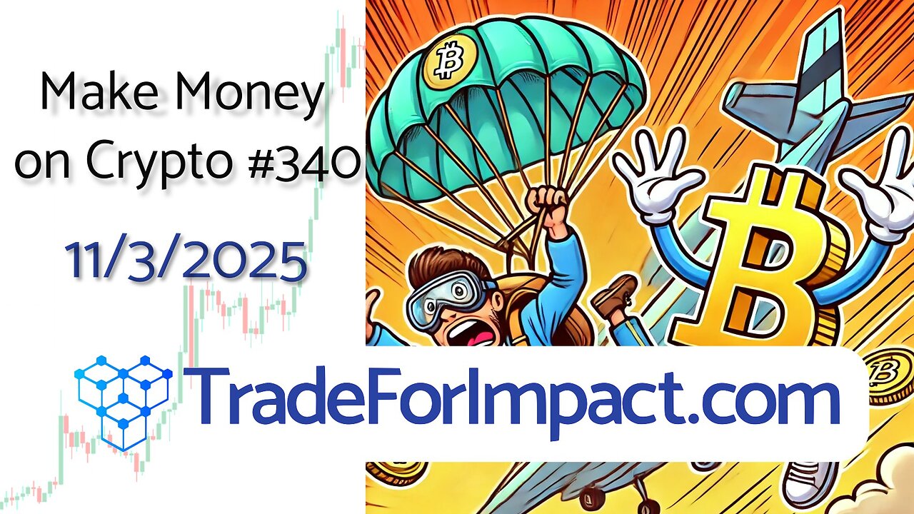 Make #money on #crypto 340! Jump Without a Parachute?! 😱🙌🤝🤑 #trading #bitcoin #BTC #ETH