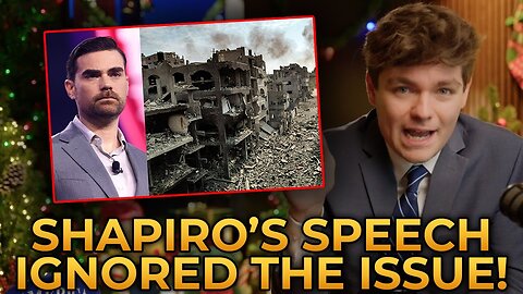 Nick Fuentes DESTROYS Ben Shapiro for Ignoring the REAL Issue!