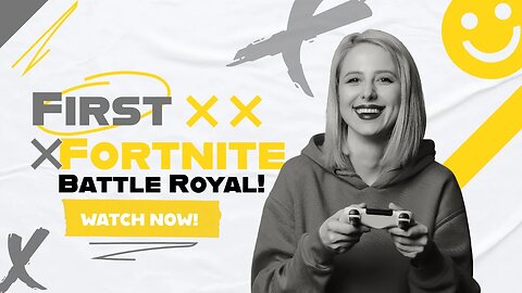 My first Fortnite battle royal!