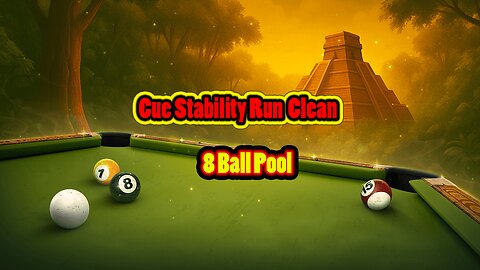 ✨ Cue Stability Run – Clean Table Action 8 Ball Pool