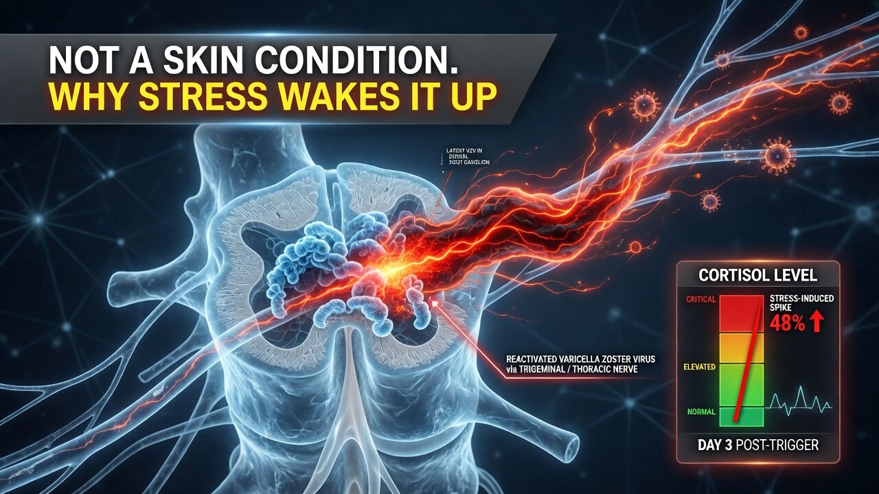Why Healthy People Are Getting Shingles (The Stress Connection)