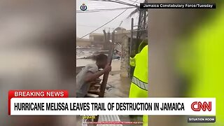 CNN meteorologist tries to drive to hardest hit area in Jamaica