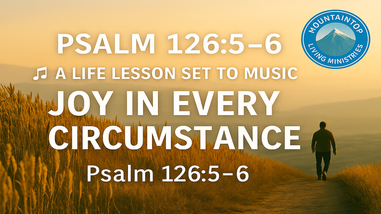 Psalm 126:5-6 šµ A Life Lesson Set to Music šµ Finding Joy in Every Circumstance