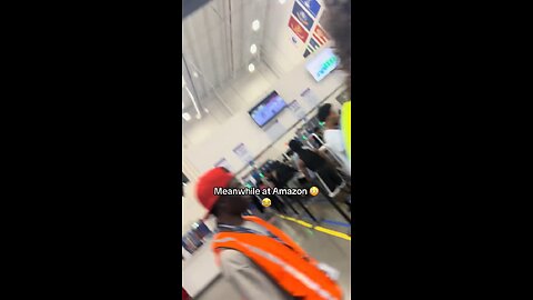 At first I thought it’s an airport… but nah, it’s a..... 🤦🏽‍♂️😂 #fyp #amazon #warehouse”