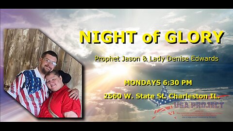 Monday 12-22-2025 6:30 live Night Of Glory. Usa project. JW